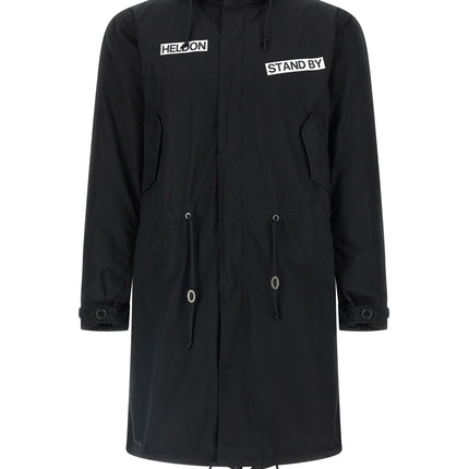 Undercover Black Cotton Parka