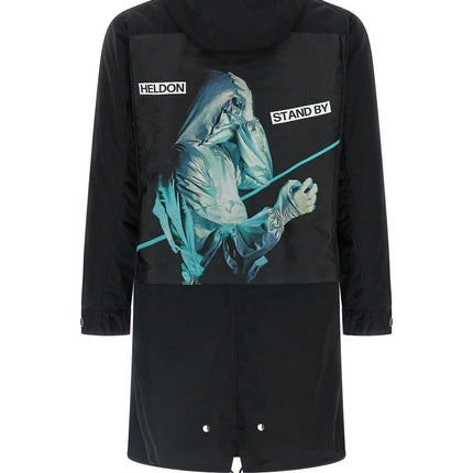 Undercover Black Cotton Parka