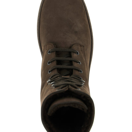 Tod's Brown Calfskin Ankle Boots