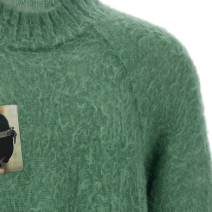 Undercover Bicolor Wool Cardigan
