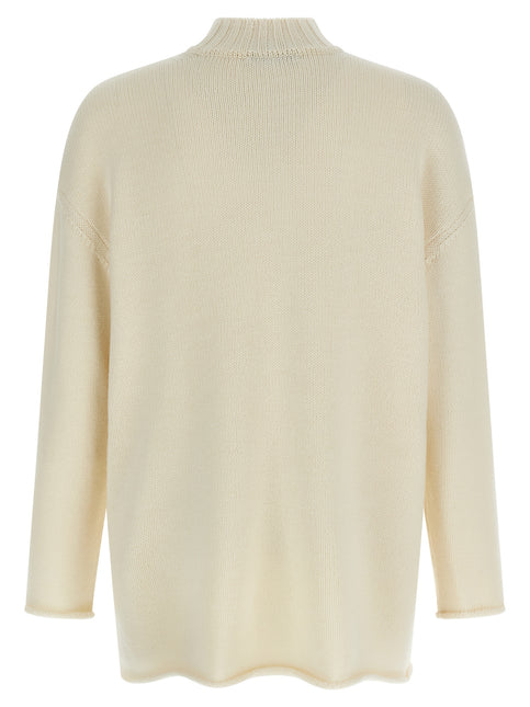 Undercover White Wool Cardigan