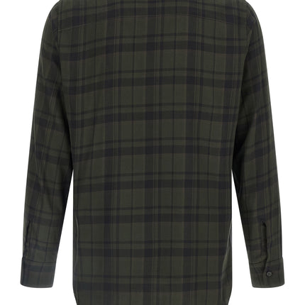 Saint Laurent Bicolor Cotton Blouse