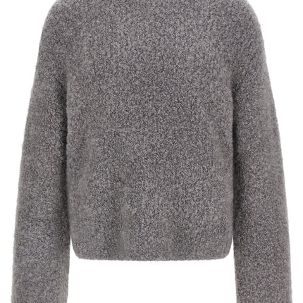 SÉFR Gray Fabric Cardigan