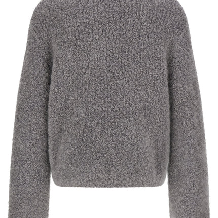 SÉFR Gray Fabric Cardigan