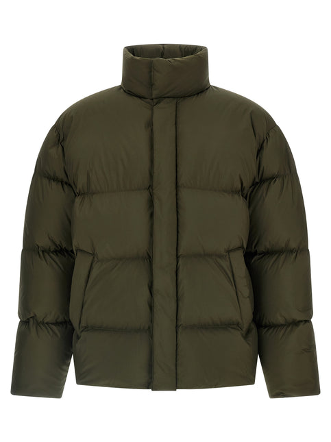 Saint Laurent Bicolor Polyester Full-Length Jacket