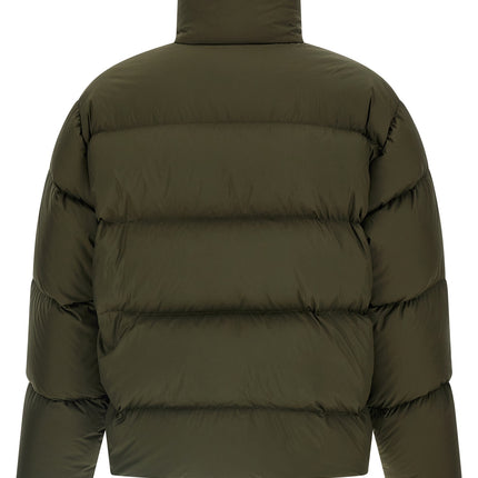 Saint Laurent Bicolor Polyester Full-Length Jacket