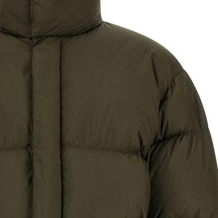 Saint Laurent Bicolor Polyester Full-Length Jacket
