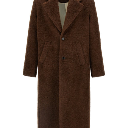 SÉFR Brown Wool Coat