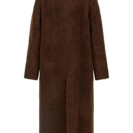 SÉFR Brown Wool Coat