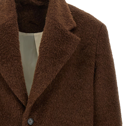 SÉFR Brown Wool Coat
