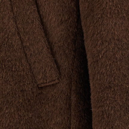 SÉFR Brown Wool Coat