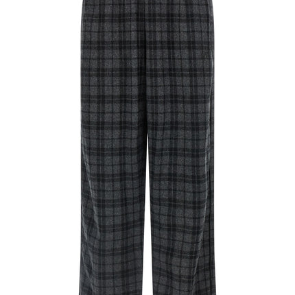 WILLY CHAVARRIA Gray Wool Casual Pants