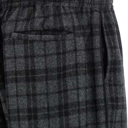 WILLY CHAVARRIA Gray Wool Casual Pants