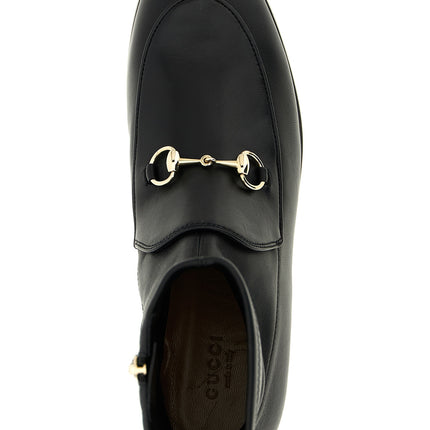 Gucci Black Lamb Leather Ankle Boots