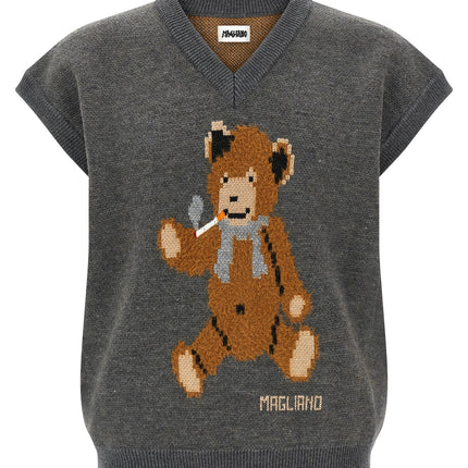 Magliano Gray Wool Sweatshirt