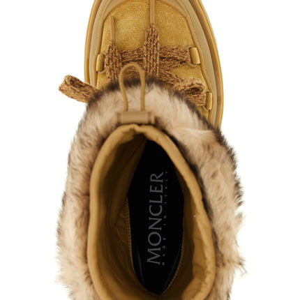 Moncler Brown Calfskin Flat Boots
