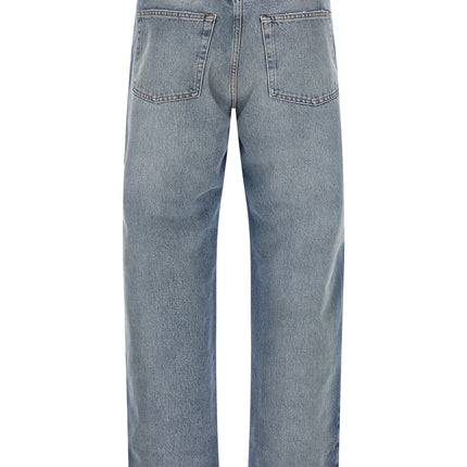 Magliano Blue Cotton Straight-Leg Jeans