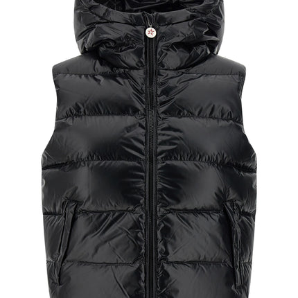 PERFECT MOMENT Black Polyamide Sleeveless Jacket