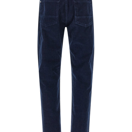 Stone Island Blue Cotton Casual Pants