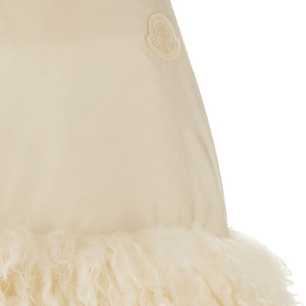 Moncler White Polyamide Long Skirt