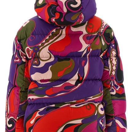 Emilio Pucci Multicolor Polyamide Full-Length Jacket
