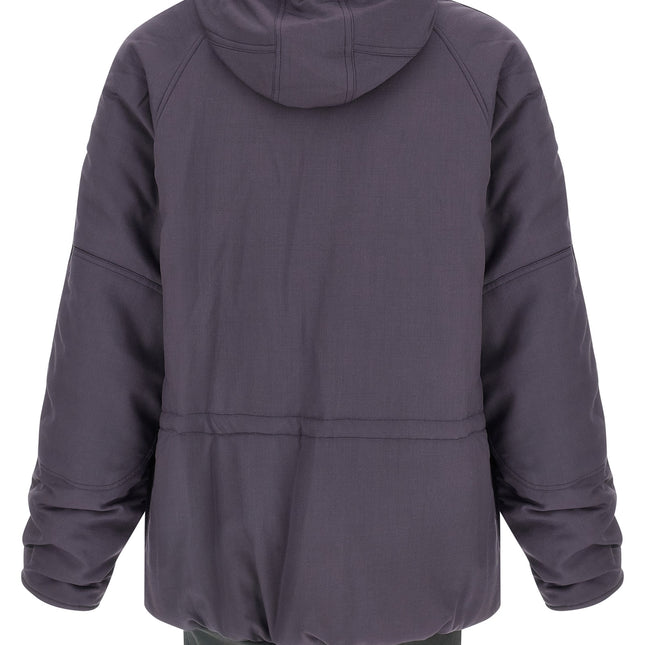 Magliano Purple Virgin Wool Parka