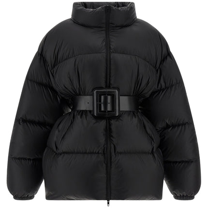 Balenciaga Black Polyamide Full-Length Jacket