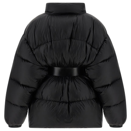 Balenciaga Black Polyamide Full-Length Jacket