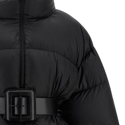 Balenciaga Black Polyamide Full-Length Jacket