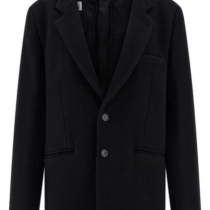 MM6 Maison Margiela Black Virgin Wool Blazer