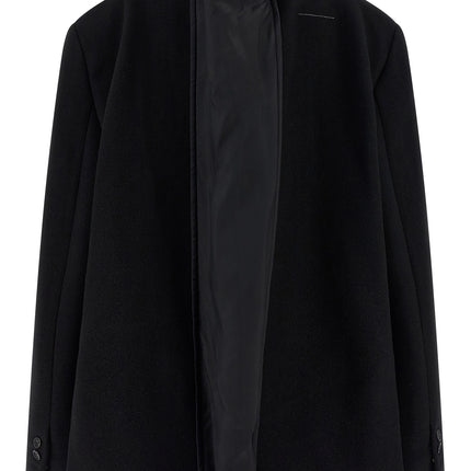 MM6 Maison Margiela Black Virgin Wool Blazer