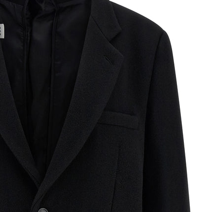 MM6 Maison Margiela Black Virgin Wool Blazer
