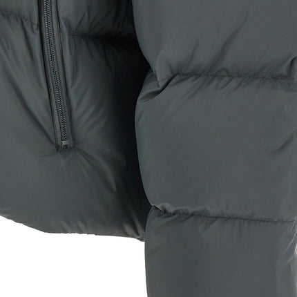 Balenciaga Gray Polyamide Full-Length Jacket