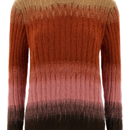 Fendi Multicolor Wool Cardigan