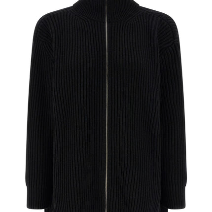 MM6 Maison Margiela Black Wool Short Dress