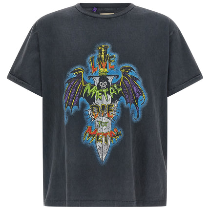 GALLERY DEPT. Black Cotton T-Shirt