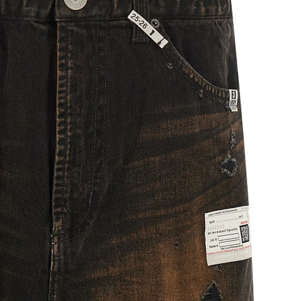 Maison Mihara Yasuhiro Black Cotton Casual Pants