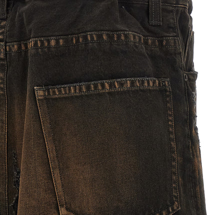 Maison Mihara Yasuhiro Black Cotton Casual Pants