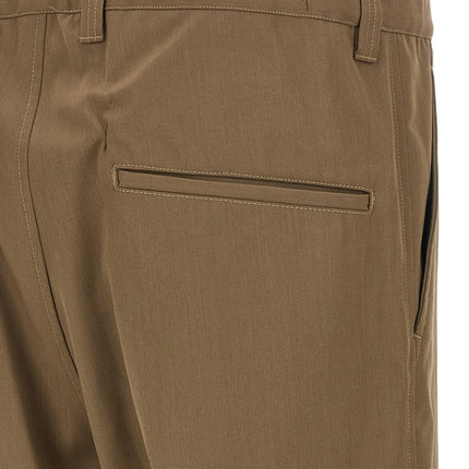 Maison Mihara Yasuhiro Bicolor Polyester Casual Pants