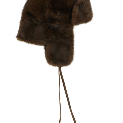 LOU ANDREA Brown Polyamide Ear Muffs