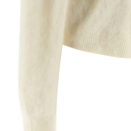 BERNADETTE White Cashmere Cardigan