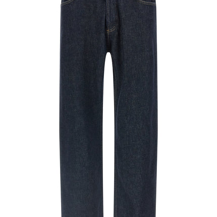 Agolde Blue Cotton Straight-Leg Jeans