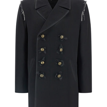 Maison Margiela Black Wool Coat