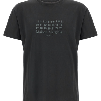 Maison Margiela Black Cotton T-Shirt