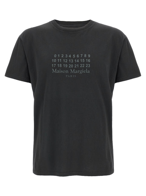 Maison Margiela Black Cotton T-Shirt