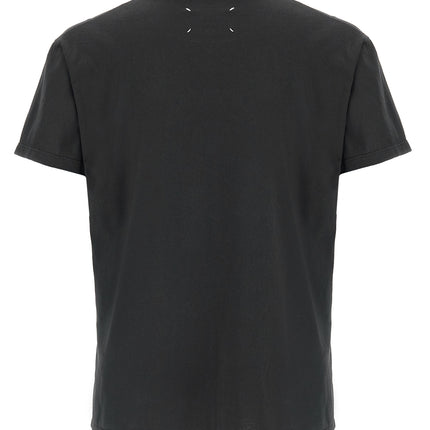 Maison Margiela Black Cotton T-Shirt
