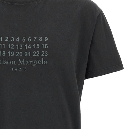 Maison Margiela Black Cotton T-Shirt