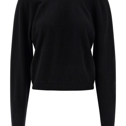 Maison Margiela Black Virgin Wool Cardigan