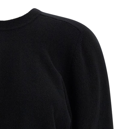 Maison Margiela Black Virgin Wool Cardigan