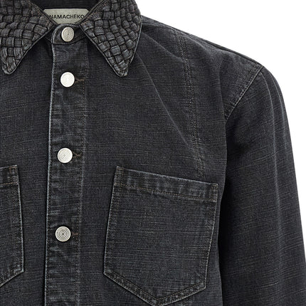 Namacheko Black Cotton Blouse